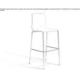 The stool is made of high-quality technopolymer Girard