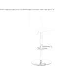 Swivel stool with adjustable height Grudusk
