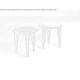 Wooden stool Cimarron