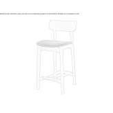 Upholstered chair Seyssuel