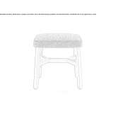 Beech stool Ormylia