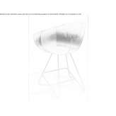 High, fabric stool with backrest Ginneken