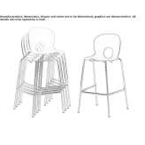 Stackable chair Absdorf