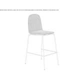 High upholstered stool Ococh