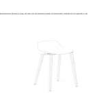 Low stool made of polypropylene Tatui