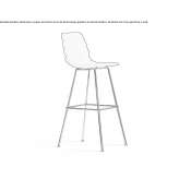 Chair with footrest Corsico