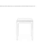Wooden stool Begaar