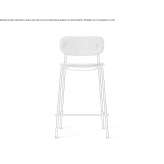 A tall, upholstered wooden stool Zapopan2