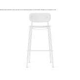 A tall, upholstered wooden stool Zapopan2