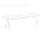 Ławka dębowa Thermi