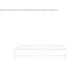 Upholstered leather bench Pitaru