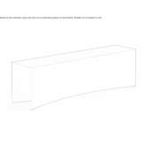Steel bench Trevelez