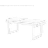 Oak bench Mineo