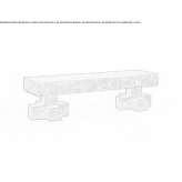 A bench made of multi-layer wood Drelow