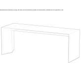 MDF bench Samaca