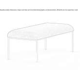 Modular fabric bench Ratby