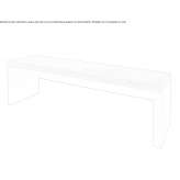 Wooden bench Montijo