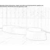 PVC seat without backrest Scinawa