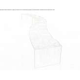 Modular bench made of solid wood Bagues