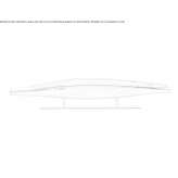 Fiberglass bench Petrona