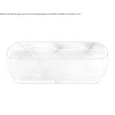 Upholstered leather bench Eferding