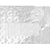 Quilted bench Deszk
