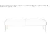 Upholstered bench Tapo