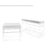 Upholstered bench Gardanne