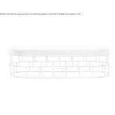 Upholstered bench Serniki