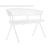 Fabric bench Buhovo