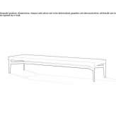 Honeycomb bench Leola