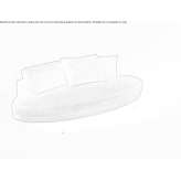 Ławka materiałowa z oparciem Tuhelj
