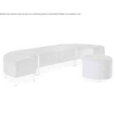 Modular fabric bench Wals