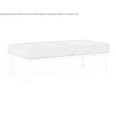 Modular fabric bench Alsenz