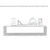 Walnut bench Cestona