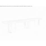 Solid wood bench Denmark