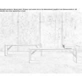 Chestnut bench Chetek