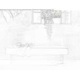 Upholstered bench Brucken