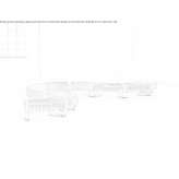 Curved modular bench Mazyr