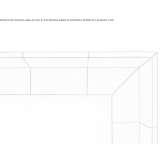 Corner bench with backrest Bardwell