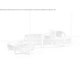 Wooden veneer bench without backrest Mazyr