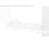 Modular, multi-layer wooden seats Aristau