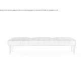 Fabric bench Enna