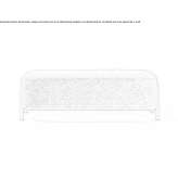 Bench upholstered with fabric Cobanlar