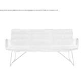 Upholstered bench with backrest Wagna