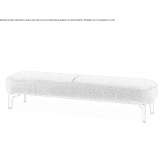 Bench upholstered with fabric Zapotan