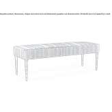 Upholstered bench Ekenaes