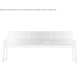 Modular fabric seat with backrest Hosingen