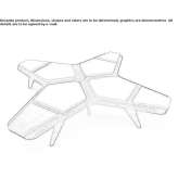 Wooden seats without backrest and QM foam Slavsk