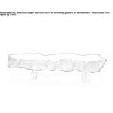 Polyurethane bench Patuleni